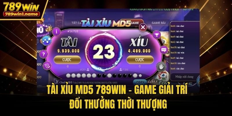 Tài Xỉu MD5 789win - Game giải trí thời thượng
